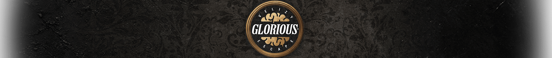 Glorious Golden Ornament Art Deco style golden ornamental section separator